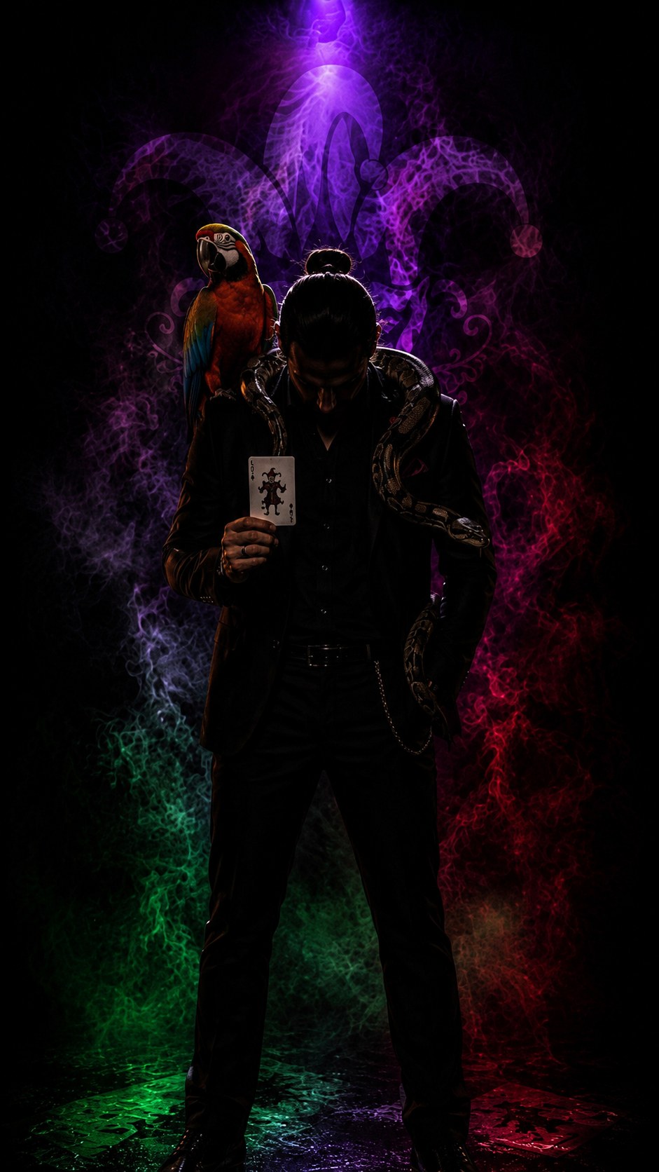 Magicman — The Joker: the wildcard, a bespoke commission